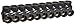 Morris Products 97670 Multi-Cable Connector, Insulated, Dual Entry, Black, 10 Ports, 600 - 4 Wire Range, 5/16" Allen Hex 10 Ports, 600 - 4 Wire Range, 5/16" Allen Hex