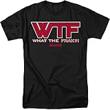 What the Frak?! - Battlestar Galactica Adult T-Shirt, Large