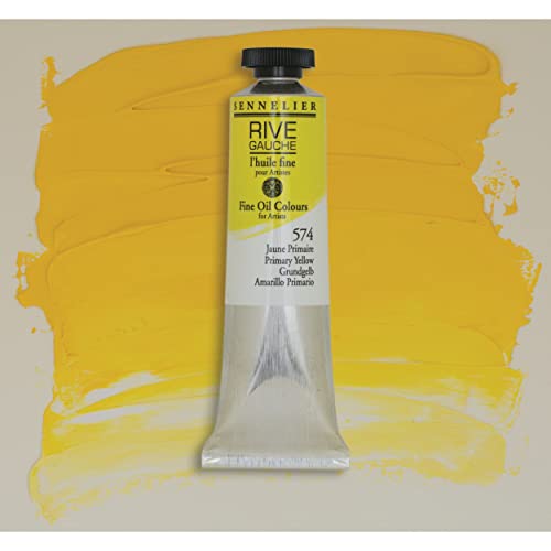 Image of Sennelier Rive Gauche Artist Oil Color 40 ml Primary Yellow