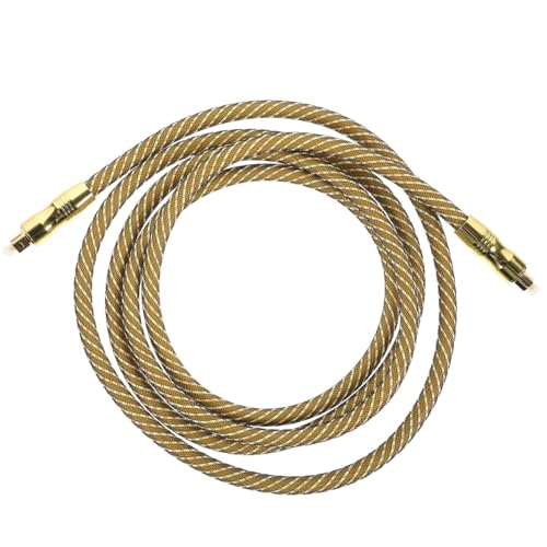 Cable de audio óptico de 2 metros trenzado y resistente a golpes para barra de sonido y Smart TV