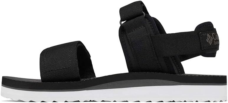Columbia Via™ Sandal Black/White 9 B (M)