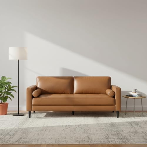 Naomi Home Genuine Leather Sofa - Revel in Exquisite Leather
