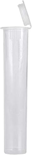 Tubos de cartucho Pop Top resistentes a los niños de 2.835 in transparentes 0.0 fl oz 0.0 fl oz (paquete de 1000)