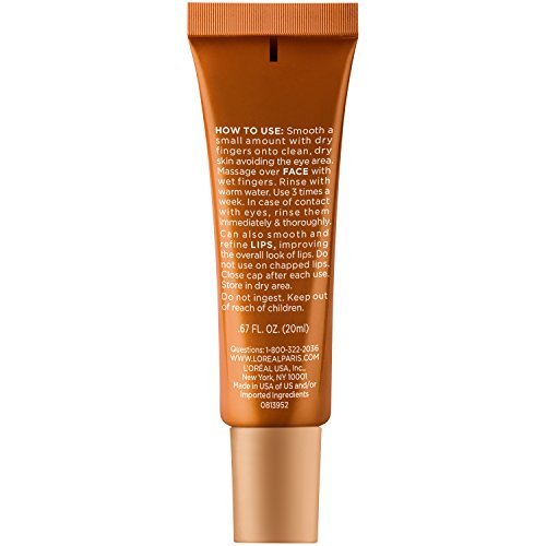 L'oreal Paris Skincare Pure Sugar Lip Scrub With Grapeseed To Smooth And Glow, Travel Size Sugar Scrub For Face And Lips, 0.67 Fluid Ounce #TOP2
