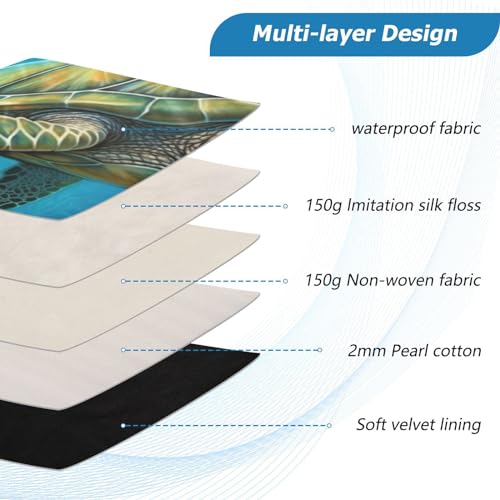 Funda para portátil Sea Turtle 13-14 pulgadas miniatura 4