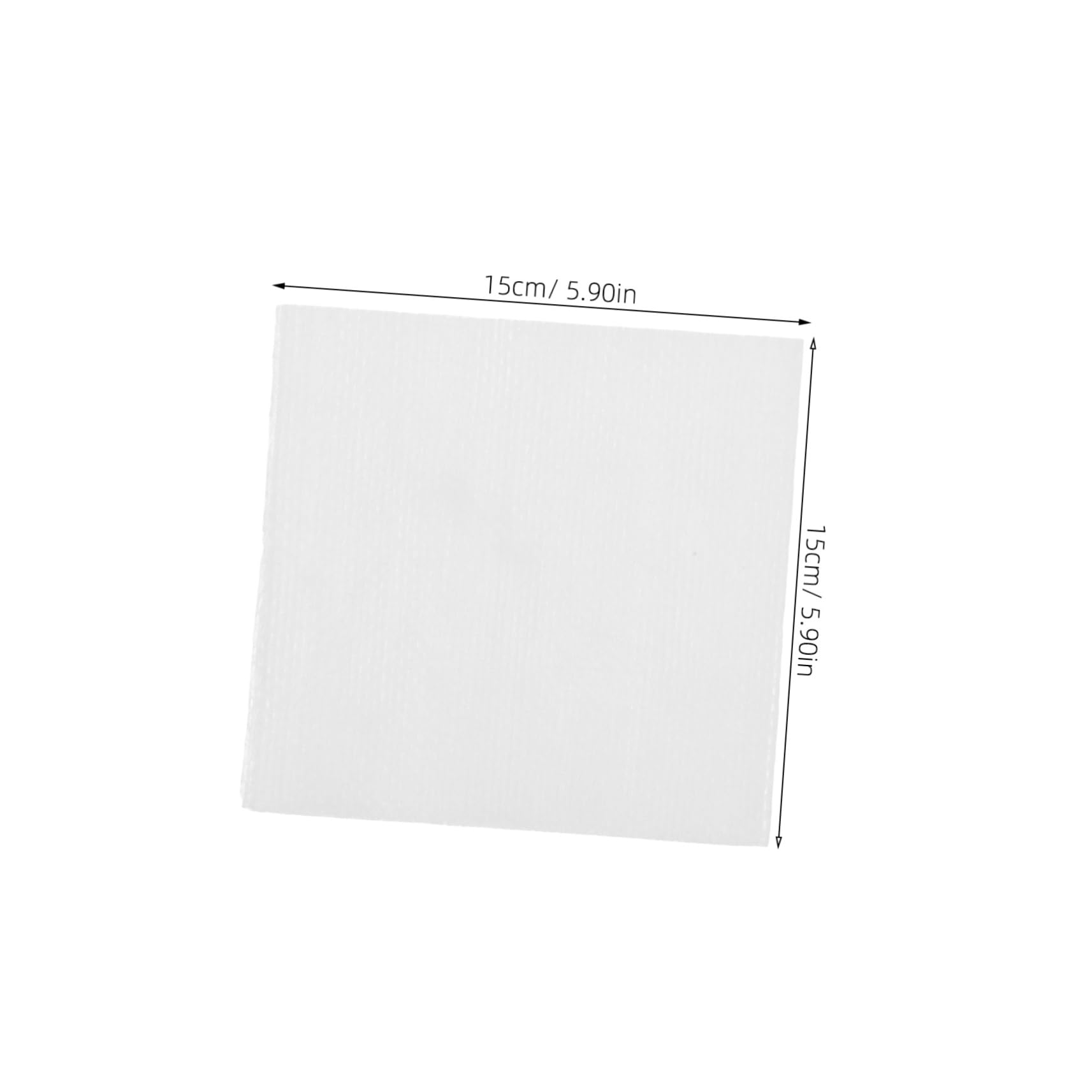 TOVINANNA 200 Pack Non Woven Facial Cleansing Pads Dry Wet Makeup Remover Pads Disposable Beauty Towel Gentle on Skin