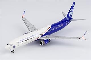 NG Model Alaska Airlines for Boeing B737-900ER N265AK HORNORING Those WHO Serve 1/400 DIECAST Aircraft Pre-Built Model