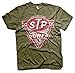 Produktbild STP Offizielles Lizenzprodukt Power Herren T-Shirt (Olive), X-Large