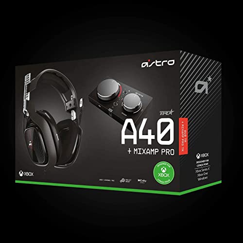 Logitech ASTRO A40 TR Headset+MixAmp Pro TR Xbox - vue 6