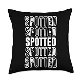 Spotted Throw Pillow