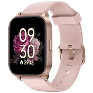 Smart Watch for Women(Answer/Make Calls), Alexa Built-in, Fitness Tracker, Heart Rate/Sleep Tracker/100 Sports/IP68 Waterproof, Smartwatch Compatible Android iPhone