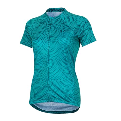 PEARL IZUMI W Select Escape Short Sleeve Graphic Jersey, Breeze/Teal Kimono, X-Small