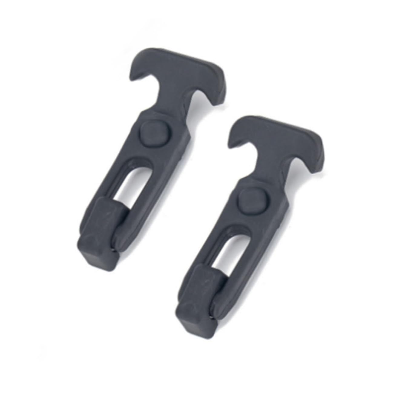 Shu-Ran 2-Pack Flexible T-Handle Rubber Latches – Replacement For Coolers, Tool Boxes, Boats, Golf Carts