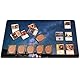 Nkddert MTG Spielmatte, 24x14in TCG Karte Spielmatte genähte Kanten MTG Commander Spielmatte 3mm Dickes wasserdichtes MTG Spielmatte mit Aufbewahrungstasche (02FW)