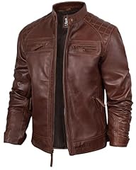 Brown - Jhnson Leather Jacket