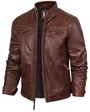 cafe racer biker jacket