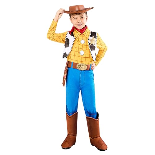Party City Disney Toy Story: Woody Costume for Kids, Boys Medium
