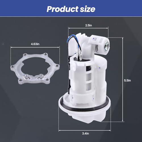 Image of 33D-13907-02-00 Fuel Pump Assembly Fits for Yamaha YZ250F YZ450F YZ250FX YZ450FX WR250F WR450F, Fuel Pump Replace 33D-13907-02-00, 33D139070200