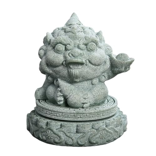 Eeeza 貔貅 ヒキュウ 青砂石 ヒキガエル 金? お守り 置物 ひきゅう 回転可能 風水グッズ 風水 招財 置物 インテリア 財運 開運祈願 金運祈願 宝くじ 運気アップ 風水アイテム 金運 お礼 新年 贈り物 ギフト包装 (C(ギフトボックス包装なし
