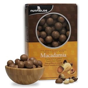 Nutfields Macadamia in Schale | geröstet | Nachfüllpack | 1 kg