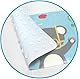 dBb Remond Baby-Badematte rutschfest – Badewanneneinlage – Wassertemperaturanzeige >37°C – Baby-Badematte aus PVC – 69 x 40 cm – Bären-Dekor