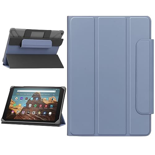 HoYiXi Funda Universal para Tableta de 9-11 Pulgadas Samsung Galaxy Tab/Lenovo/PRITOM/Fire Tableta con Soporte Plegable Funda Protectora para Tableta de 9' 10.1' 11' - Morado