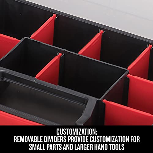Image of CRAFTSMAN Small Storage Organizer, 10 Compartment, Plastic (CMST14021) (Pack of 2)