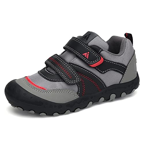 Mishansha Little Kids Low Top Hiking Shoes Child Trail Shoes Boys Girls Outdoor Athletic Running Shoe #TOP4