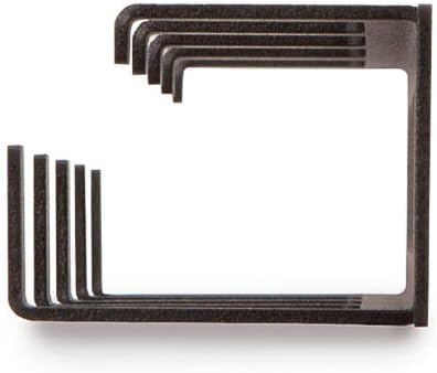 Kendall Howard 1U 5X D-Ring Cable Manager