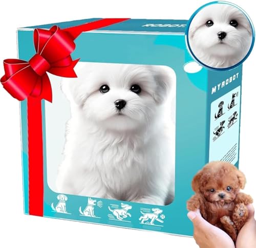 2026 Upgrade Robot Puppy - Ai Robot Dog for Adults, My Realistic Robots Puppy, That Acts Like a Real Puppys - Walking, Barking, Tail Wagging (Style G)
