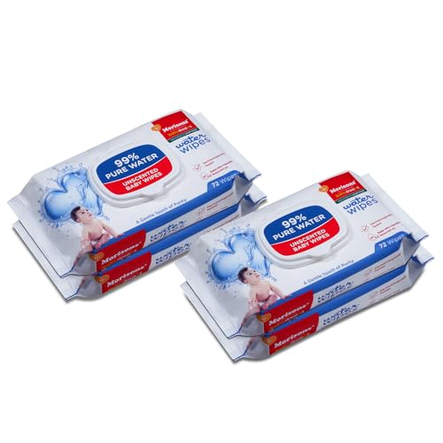 Image of Morisons Baby Dreams 99% Water Wipes - Pack of 4