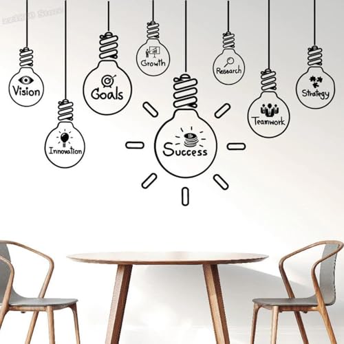 Vinilo decorativo negro para pared 90x57 cm