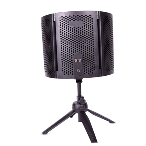 Filtre micro pliable contre l'écho et le bruit pour studio et karaoké