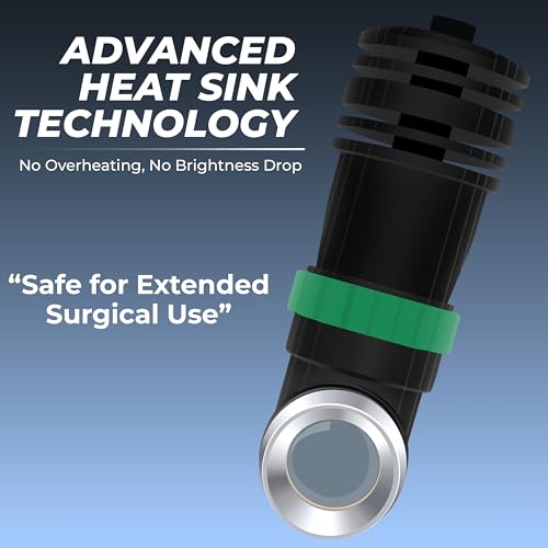 Image of OTICA 10 Watt ENT Surgical LED Headlight for Doctors Hospital and Multi Purpose (Non-Adjustable Focus of Light)