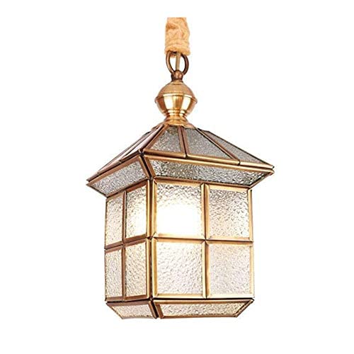 Suspension étanche E27 lanterne de plafond pour balcon et couloir