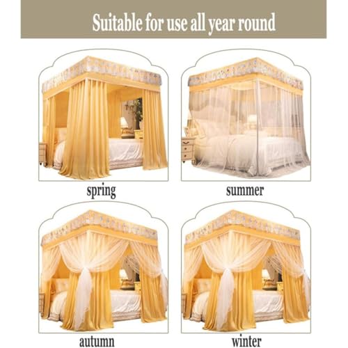 Moskitonetz-Überdachung aus Polyester for das Bett