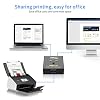 eKL USB 3.0 Switch Selector 2 Computers Sharing 1 USB Peripheral Mouse Keyboard Printer Scanner with 2 Pack USB A to B Cables