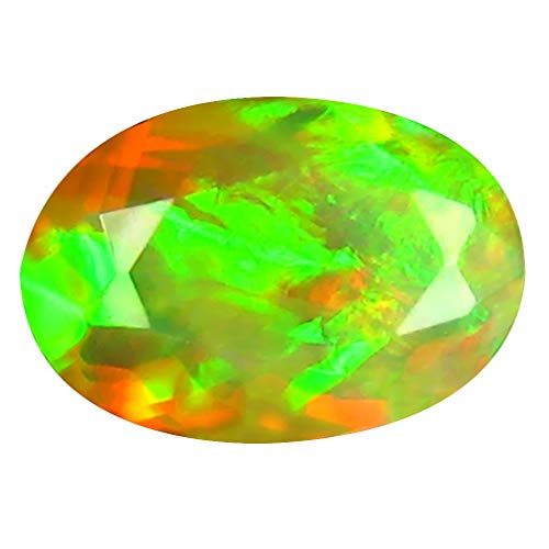 Opale arc-en-ciel véritable non chauffée de 1,40 ct : évitez enfin les fausses gemmes de synthèse