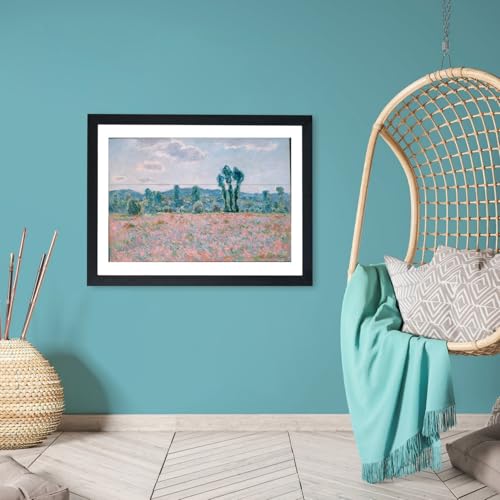Claude Monet Champ de coquelicots grande affiche encadrée Spiffing Prints - 6