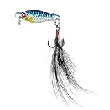 Freshwater Fishing Lures: Lifelike Swimbait for Bass, Trout, Crappie, Slow Sinking - Essential Family Fishing Gear