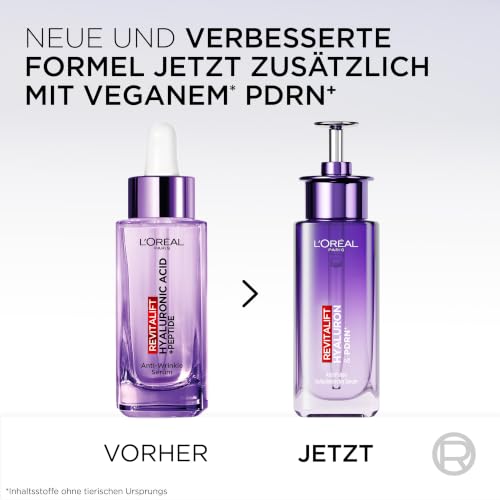 L'Oréal Paris Aufpolsterndes Serum [Hyaluronsäure & veganes PDRN+] 30 ml – Ansicht 2