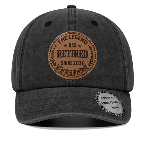 Image of Retirement Gifts for Men,2026 Retired Hat for Dad Coworkers Friends