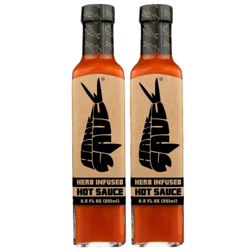 Hank Sauce Original Hot Sauce, Mild & Versatile Cayenne Garlic Hot Sauce 8.5 Fl Oz (Pack of 2) image 4