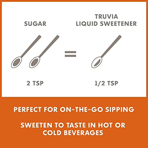 Truvia Organic Zero Calorie Liquid Stevia Sweetener Bottle, Original Flavor, 2.7 Fl. Oz. #TOP5
