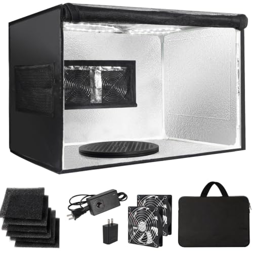 Airbrush Spray Booth with LED Lights