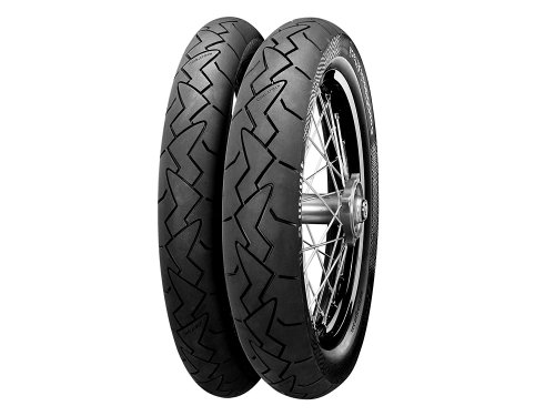 Continental ClassicATT 100/90R19 57V TL : adhérence maximale sur sol mouillé