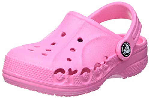 Crocs Boy's Clog Comfortable Slip On Water Shoe for Toddlers, Pink Lemonade, 11 us Little Kid