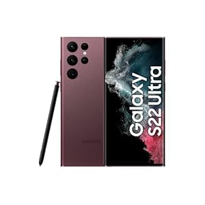 SAMSUNG Galaxy S22 Ultra SM-S908B/DS Dual SIM 8GB+128GB Exyonos International Version – Burgundy