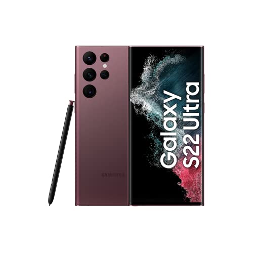 SAMSUNG Galaxy S22 Ultra SM-S908B/DS Dual SIM 8GB+128GB Exyonos International Version – Burgundy