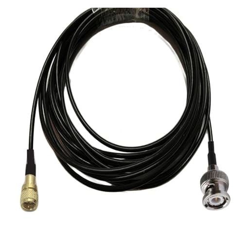 Câble de mesure long RG174 pour relier un capteur d'accélération au boîtier BNC distant 20m